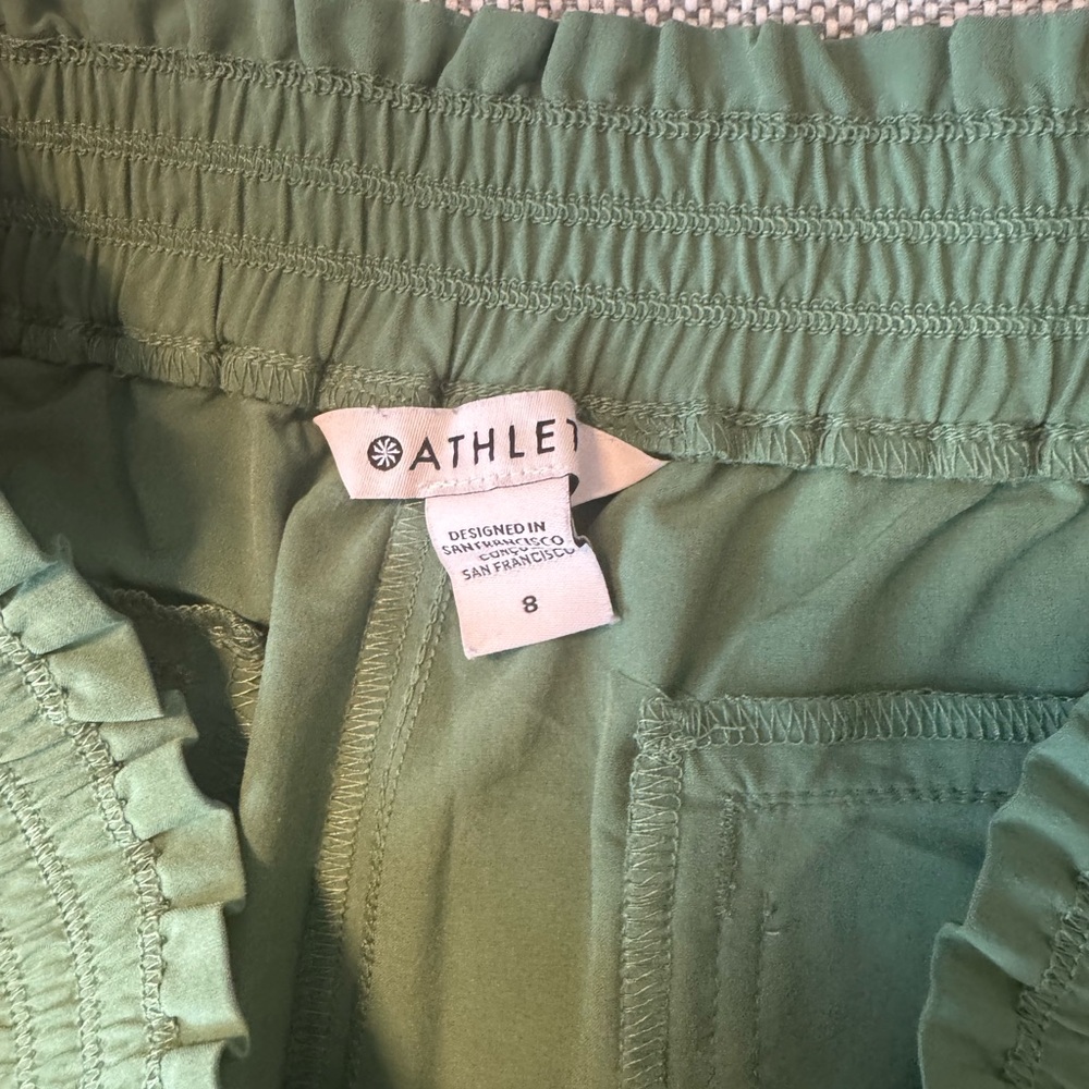 Athleta Savannah Green Jogger Pants - Picture 4 of 5